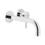 Nobili - live series long spout concealed basin mixer lv00199 / 1cr chrom� - laiton