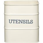 Kitchencraft living nostalgia porte - ustensiles de cuisine en m�tal, 15 x 16 cm - cr�me antique