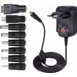 Lling - 12w universel ac dc adaptateur d'alimentation 3v 4, 5v 5v 6v 7, 5v 9v et 12 v avec 8 connecteurs ... Lling - 12w universel ac dc adaptateur d'alimentation 3v 4, 5v 5v 6v 7, 5v 9v et 12 v avec 8 connecteurs ...