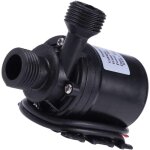 Lling - pompe  eau submersible sans brosse 800l / h 5m pour systme de circulation d'eau dc 12v quipement ...