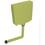 Lling - rservoir de toilette rservoir wc rservoir de chasse d'eau 3 / 6 l vert olive 50937