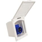 Lling - rv camper 220v - 240v 16a externe flush hook up prise de courant étanche Lling - rv camper 220v - 240v 16a externe flush hook up prise de courant étanche