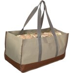 Lling - sac de transport de bois de chauffage portable sac de transport de bches en toile sacs de support ...