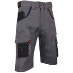 Lma - bermuda bicolore multipoches calcaire gris / noir 52