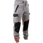 Lma - jogging de travail molleton femme tessa gris clair / noir xxs