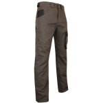Lma - pantalon de paysagiste terreau taupe / noir 48