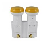 Lnb monobloc twin 0, 1 db golden media full hd 4k ready astra / hotbird double tête Lnb monobloc twin 0, 1 db golden media full hd 4k ready astra / hotbird double tête