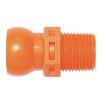 Raccord filet� taille 1 / 2 po. npt r 3 / 8