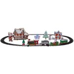 Star trading - locomotive de no�l � x - mas train � pour sapins de no�l, avec lumi�re led et sons, � ...