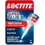 Super glue - 3 pr�cision, colle forte pour r�parations pr�cises, colle liquide tous mat�riaux, colle ...