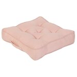 Coussin de sol pour salon, grand coussin epais, 50x50x10 cm coussin de sige de yoga, coussin touffet ...