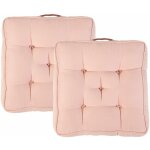 Coussin de sol pour salon, grand coussin epais, 50x50x10 cm coussin de sige de yoga, coussin touffet ...