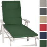 Beautissu - loft rl coussin pour chaise longue vert fonc�