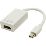 Adaptateur displayport, hdmi logilink cv0036a [1x mini port display mle - 1x hdmi femelle] 10. 00 cm ...