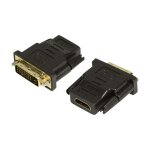 Adaptateur hdmi, dvi logilink ah0001 [1x hdmi femelle - 1x dvi m�le 24 + 1 p�les] noir r07188