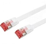 Logilink - cable rj45 cat. 6 blinde u - ftp 20m plat blanc
