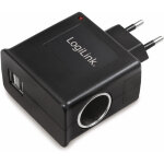 Logilink power adapter pa0046 chargeur usb pour prise murale courant de sortie (max. ) 3000 ma 3 x usb, ...