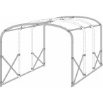 Abri tunnel largeur 3 m pieds droits pas à 1. 50 m - long 4. 50 m, type 250µ vert / blanc, façade pas ... Abri tunnel largeur 3 m pieds droits pas à 1. 50 m - long 4. 50 m, type 250µ vert / blanc, façade pas ...