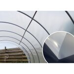 B�che de serre thermique lumisol 200 microns - long 8 m, larg 4. 50 m