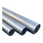Tubes acier galvanis� � la coupe - long 2. 50 m, diam�tre 32 mm, lot de 2