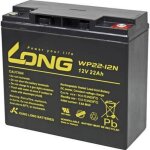 Long wp22 - 12n wp22 - 12n batterie au plomb 12 v 22 ah plomb (agm) (l x h x p) 181 x 167 x 76 mm raccord ...