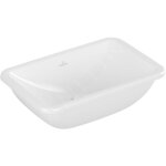 Villeroy&boch - loop&friends - lavabo  encastrer, 450x280 mm, avec trop - plein, ceramicplus, blanc ...