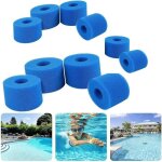 Lot de 10 cartouches �ponge pour bestway filtre de piscine , type vi pour piscine compatible avec bestway ...
