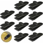 Lot de 10 clips de bâche robustes pour auvents, camping en plein air, auvents de caravane, bâches de ... Lot de 10 clips de bâche robustes pour auvents, camping en plein air, auvents de caravane, bâches de ...