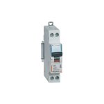 Legrand - lot de 10 disjoncteurs phase + neutre dnx4500 6ka arrive et sortie borne  vis - 1p + n 230v ...