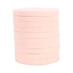 Lot de 10 ponges  maquillage 'teint' 6cm rose