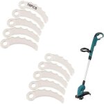 Lot de 10 lames de rechange pour d�broussailleuse makita 198426 - 9 198383 - 1 dur368az dur369az dur368lz ...
