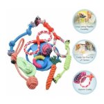 Lot de 10 pcs jouet chien cordon de tirage, balle, n?ud, carotte, frisbee, tong corde, boucle tpr jouet ... Lot de 10 pcs jouet chien cordon de tirage, balle, n?ud, carotte, frisbee, tong corde, boucle tpr jouet ...