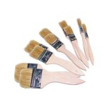 Lot de 10 pinceaux plats