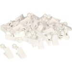 Kotarbau - lot de 100 clips pour rail de plafond pour rideaux