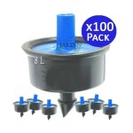 Suinga - lot de 100 goutteur autorégulant et anti - drainage 8 litres, compte - gouttes pour l'arrosage ... Suinga - lot de 100 goutteur autorégulant et anti - drainage 8 litres, compte - gouttes pour l'arrosage ...