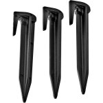 Lot de 100 piquets de pelouse en fil priphrique, piquets de jardin, crochets pour tondeuse  gazon ...