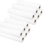 Lot de 12 rouleaux de draps d'examen lisse - 50 x 35 cm - absorption optimale - draps médicaux résistants ... Lot de 12 rouleaux de draps d'examen lisse - 50 x 35 cm - absorption optimale - draps médicaux résistants ...