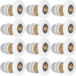 Lot de 12 roulettes porte de douche, roulette porte coulissante douche en laiton 23mm - �paisseur: 6mm ...