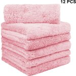Lot de 12 serviettes de bain essuie - mains salle de bain, articles ménagers environ 30x30 cm Lot de 12 serviettes de bain essuie - mains salle de bain, articles ménagers environ 30x30 cm