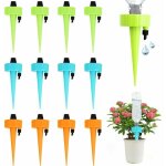 Lot de 12 syst�mes d'arrosage automatique pour plantes en pot, arrosage des fleurs, syst�me d'arrosage ...