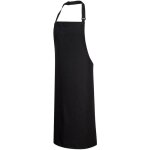 Tablier  bavette coton noir