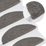 Maison chic - lot de 15 tapis d'escalier autocollants tapis de marche marchette escalier 56x20 cm gris ...