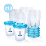 Lot de 18 pots repas - dodie Lot de 18 pots repas - dodie