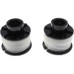 Lot de 2 bobineaux adaptables coupe bordure black & decker remplace a6053 Lot de 2 bobineaux adaptables coupe bordure black & decker remplace a6053