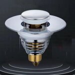 Lot de 2 bouchon lavabo, universel bonde de lavabo pop - up, bouchon baignoire, bouchon de vidange pour ... Lot de 2 bouchon lavabo, universel bonde de lavabo pop - up, bouchon baignoire, bouchon de vidange pour ...