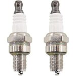 Lot de 2 bougies dallumage pour stihl ms170 ms171 ms181 ms181c ms211 ms231 ms241 ms251 bg56 bg56c bg66 ...