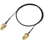 Lot de 2 c�bles wifi ipex4 vers rp sma m�le ngff m. 2 - longueur 31cm