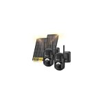 Lot de 2 caméra surveillance wifi extérieur sans fil solaire, ptz ip caméra 2k 3mp sur batterie, vision ... Lot de 2 caméra surveillance wifi extérieur sans fil solaire, ptz ip caméra 2k 3mp sur batterie, vision ...