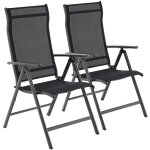 Lot de 2 chaises de jardin pliables, bain de soleil, transat, sièges d'extérieur, cadre en aluminium ... Lot de 2 chaises de jardin pliables, bain de soleil, transat, sièges d'extérieur, cadre en aluminium ...