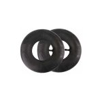 Lot de 2 chambres  air 410 / 350 - 6 micro tiller 4. 10 / 3. 50 - 6 coude pneumatique machines de jardin ...